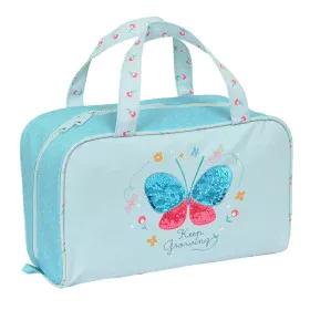 Kulturbeutel für die Schule BlackFit8 Mariposa Blau 31 x 14 x 19 cm von BlackFit8, Federmäppchen - Ref: S4306910, Preis: 10,3...