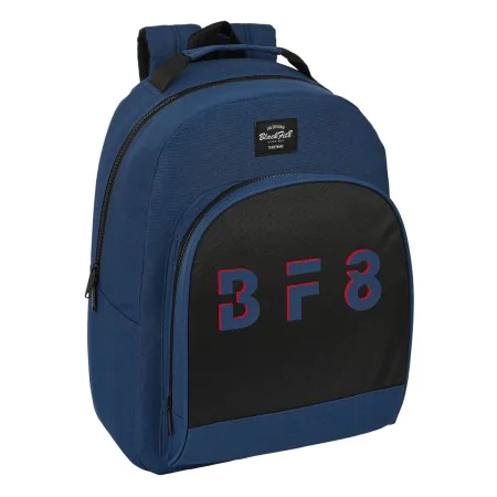 Cartable BlackFit8 Urban Noir Blue marine (32 x 42 x 15 cm) de BlackFit8, Sacs à dos enfant - Réf : S4306947, Prix : 13,53 €,...