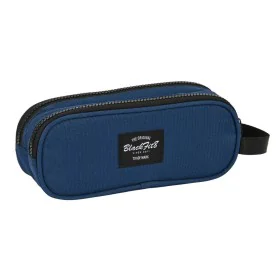 Portatodo Doble BlackFit8 Urban Negro Azul marino (21 x 8 x 6 cm) de BlackFit8, Estuches - Ref: S4306950, Precio: 5,53 €, Des...