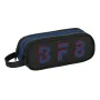 Double Carry-all BlackFit8 Urban Black Navy Blue (21 x 8 x 6 cm) by BlackFit8, Pencil cases - Ref: S4306950, Price: 5,53 €, D...