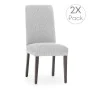 Funda para Silla Eysa THOR Gris 50 x 55 x 50 cm 2 Unidades de Eysa, Sillas de comedor - Ref: D1607854, Precio: 30,23 €, Descu...