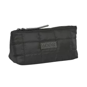 Necessaire per la Scuola Moos Negro Trapunta Nero 23 x 12 x 8 cm di Moos, Porta penne - Rif: S4306992, Prezzo: 11,13 €, Scont...