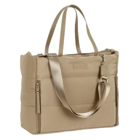 Bolso Moos Camel Acolchado Camel (54 x 31 x 17 cm) de Moos, Bolsos para niña - Ref: S4306996, Precio: 33,63 €, Descuento: %