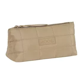 Nécessaire Escolar Moos Camel Acolchoado Camel 23 x 12 x 8 cm de Moos, Estojos - Ref: S4306998, Preço: 11,13 €, Desconto: %