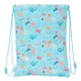 Saco Mochila com Cordas Safta Ballenita Branco Azul Claro (26 x 34 x 1 cm) de Safta, Sacos escolares - Ref: S4307004, Preço: ...