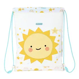 Saco Mochila com Cordas Safta Solete Branco Amarelo (26 x 34 x 1 cm) de Safta, Sacos escolares - Ref: S4307016, Preço: 7,70 €...