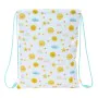 Bolsa Mochila con Cuerdas Safta Solete Blanco Amarillo (26 x 34 x 1 cm) de Safta, Bolsas escolares - Ref: S4307016, Precio: 6...