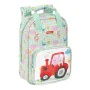 Mochila Escolar Safta Granja Blanco Verde Claro (20 x 28 x 8 cm) de Safta, Mochilas infantiles - Ref: S4307021, Precio: 11,04...