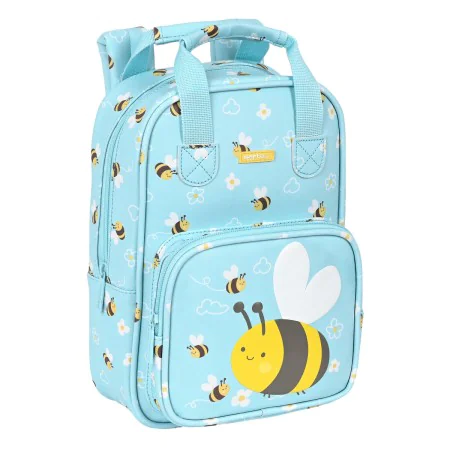 Mochila Escolar Safta Abeja Azul Claro (20 x 28 x 8 cm) de Safta, Mochilas infantis - Ref: S4307033, Preço: 11,50 €, Desconto: %