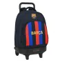 School Rucksack with Wheels F.C. Barcelona Maroon Navy Blue 33 X 45 X 22 cm by F.C. Barcelona, Children's Backpacks - Ref: S4...