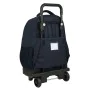 School Rucksack with Wheels F.C. Barcelona Maroon Navy Blue 33 X 45 X 22 cm by F.C. Barcelona, Children's Backpacks - Ref: S4...