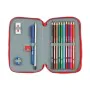 Plumier double Atlético Madrid Rouge Blue marine (28 Pièces) de Atlético Madrid, Trousses - Réf : S4307149, Prix : 13,83 €, R...