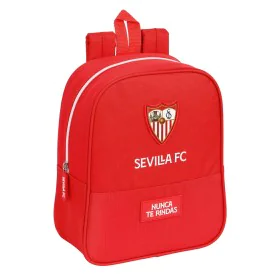 School Bag Sevilla Fútbol Club Red (22 x 27 x 10 cm) by Sevilla Fútbol Club, Children's Backpacks - Ref: S4307157, Price: 13,...