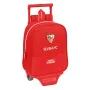 School Rucksack with Wheels Sevilla Fútbol Club Red (22 x 27 x 10 cm) by Sevilla Fútbol Club, Children's Backpacks - Ref: S43...