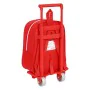 School Rucksack with Wheels Sevilla Fútbol Club Red (22 x 27 x 10 cm) by Sevilla Fútbol Club, Children's Backpacks - Ref: S43...