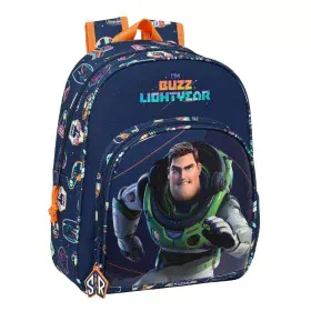 Mochila Escolar Buzz Lightyear Azul Marinho (28 x 34 x 10 cm) de Buzz Lightyear, Mochilas infantis - Ref: S4307243, Preço: 12...