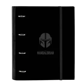 Carpeta de anillas The Mandalorian Negro (27 x 32 x 3.5 cm) de The Mandalorian, Archivadores - Ref: S4307266, Precio: 11,91 €...