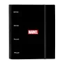 Ring binder Marvel Black (27 x 32 x 3.5 cm) by Marvel, Filing cabinets - Ref: S4307325, Price: 11,42 €, Discount: %