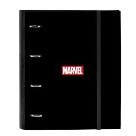 Ring binder Marvel Black (27 x 32 x 3.5 cm) by Marvel, Filing cabinets - Ref: S4307325, Price: 11,91 €, Discount: %