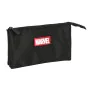 Portatodo Triple Marvel Negro (22 x 12 x 3 cm) de Marvel, Estuches - Ref: S4307326, Precio: 10,10 €, Descuento: %