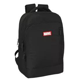 Laptop- und Tablet-Rucksack mit USB-Anschluss Marvel Schwarz von Marvel, Taschen und Hülle für Laptops und Netbooks - Ref: S4...