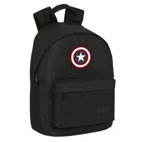 Laptop Backpack Capitán América 14,1'' Black by Capitán América, Bags and covers for laptops and netbooks - Ref: S4307331, Pr...