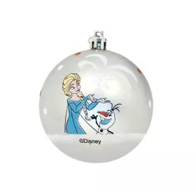 Bola de Natal Frozen Memories Prateado 6 Unidades Plástico (Ø 8 cm) de Frozen, Natal - Ref: S4307343, Preço: 8,77 €, Desconto: %