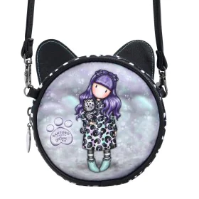 Bolso Bandolera Gorjuss Smitten kitten Negro Blanco (13,5 x 5,5 x 13,5 cm) de Gorjuss, Bolsos para niña - Ref: S4307475, Prec...