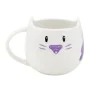 Cup with Plate Gorjuss Smitten kitten White Black Ceramic Coasters Cup by Gorjuss, Cups - Ref: S4307482, Price: 10,13 €, Disc...