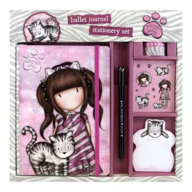 Stationery Set Gorjuss Ruby wild Pink Grey by Gorjuss, School Supply Sets - Ref: S4307502, Price: 10,72 €, Discount: %