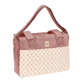 Bolsa para Troca de Fraldas Safta Marsala Cor de Rosa (46 x 26 x 15 cm) de Safta, Malas de fraldas - Ref: S4307512, Preço: 34...