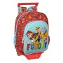 Mochila Escolar con Ruedas The Paw Patrol Funday Azul Rojo 26 x 34 x 11 cm de The Paw Patrol, Mochilas infantiles - Ref: S430...