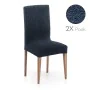 Chair Cover Eysa ROC Blue 50 x 60 x 50 cm 2 Units by Eysa, Dining Chair Slipcovers - Ref: D1607872, Price: 34,58 €, Discount: %