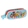 Double Carry-all The Paw Patrol Funday Red Light Blue (21 x 8 x 6 cm) by The Paw Patrol, Pencil cases - Ref: S4307568, Price:...