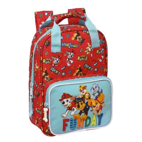 Child bag The Paw Patrol Funday Red Light Blue (20 x 28 x 8 cm) by The Paw Patrol, Children's Backpacks - Ref: S4307573, Pric...