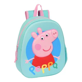 School Bag Peppa Pig Turquoise by Peppa Pig, Children's Backpacks - Ref: S4307599, Price: 15,06 €, Discount: %