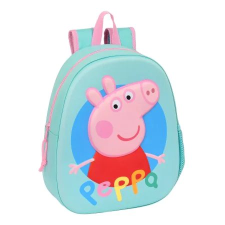 Cartable Peppa Pig Turquoise de Peppa Pig, Sacs à dos enfant - Réf : S4307599, Prix : 15,06 €, Remise : %