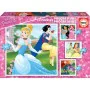 Set mit 4 Puzzeln Disney Princess Magical   16 x 16 cm von Disney Princess, Klassische Puzzles - Ref: S4307673, Preis: 6,76 €...