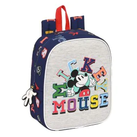 Mochila Infantil Mickey Mouse Clubhouse Only one Azul Marinho 22 x 27 x 10 cm de Mickey Mouse Clubhouse, Mochilas infantis - ...