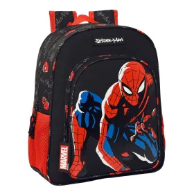 School Bag Spider-Man Hero Black 32 X 38 X 12 cm by Spider-Man, Children's Backpacks - Ref: S4307817, Price: 18,73 €, Discoun...