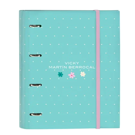 Ring binder Vicky Martín Berrocal Mint paradise Mint (27 x 32 x 3.5 cm) by Vicky Martín Berrocal, Filing cabinets - Ref: S430...