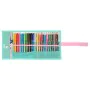 School Case with Accessories Vicky Martín Berrocal Mint paradise Mint (27 Pieces) (7 x 20 x 7 cm) by Vicky Martín Berrocal, P...