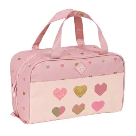 Neceser Escolar Glow Lab Hearts Rosa (31 x 14 x 19 cm) de Glow Lab, Neceseres de viaje - Ref: S4307948, Precio: 9,45 €, Descu...