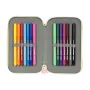 Estojo Escolar com Acessórios Glow Lab Magic flow Bege 12.5 x 19.5 x 4 cm (28 Peças) de Glow Lab, Estojos - Ref: S4307971, Pr...