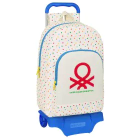 Mochila Escolar con Ruedas Benetton Topitos (30 x 46 x 14 cm) de Benetton, Mochilas infantiles - Ref: S4308008, Precio: 30,77...