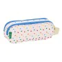 Trousse Fourre-Tout Double Benetton Topitos Blanc (21 x 8 x 6 cm) de Benetton, Trousses - Réf : S4308014, Prix : 7,91 €, Remi...