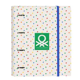 Reliure à anneaux Benetton Topitos (27 x 32 x 3.5 cm) de Benetton, Classeurs - Réf : S4308019, Prix : 8,63 €, Remise : %