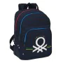 Cartable Benetton Sixties Blue marine 32 x 42 x 15 cm de Benetton, Sacs à dos enfant - Réf : S4308082, Prix : 46,03 €, Remise...