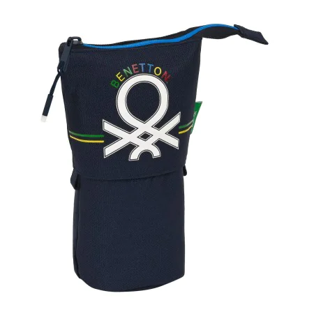 Estuche Cubilete Benetton Sixties Azul marino (8 x 19 x 6 cm) de Benetton, Estuches - Ref: S4308085, Precio: 6,27 €, Descuent...