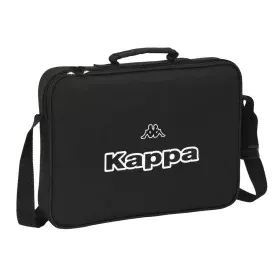 Cartera Escolar Kappa Black Negro (38 x 28 x 6 cm) de Kappa, Mochilas infantiles - Ref: S4308091, Precio: 10,30 €, Descuento: %